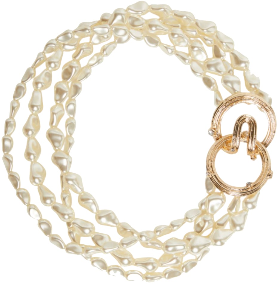 Max Mara Bijoux White Wit