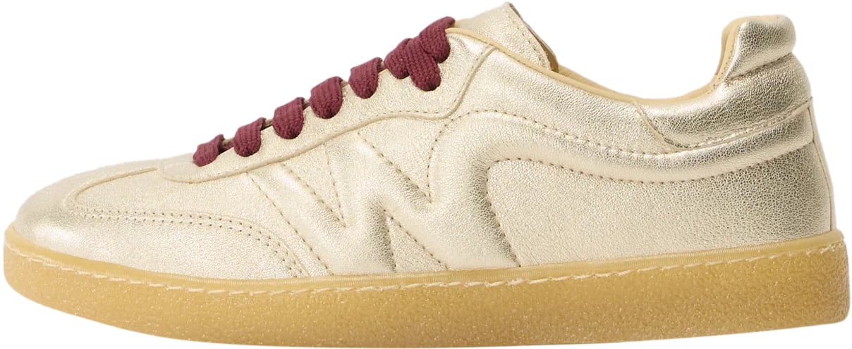 Max Mara Sneakers Golden Goud