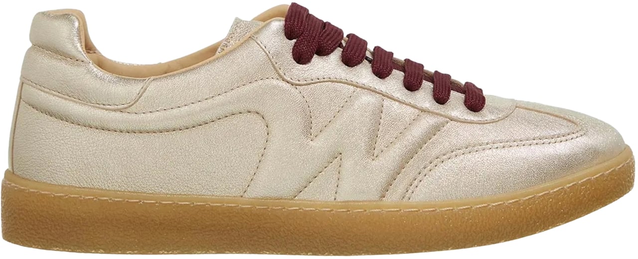 Max Mara Sneakers Golden Goud
