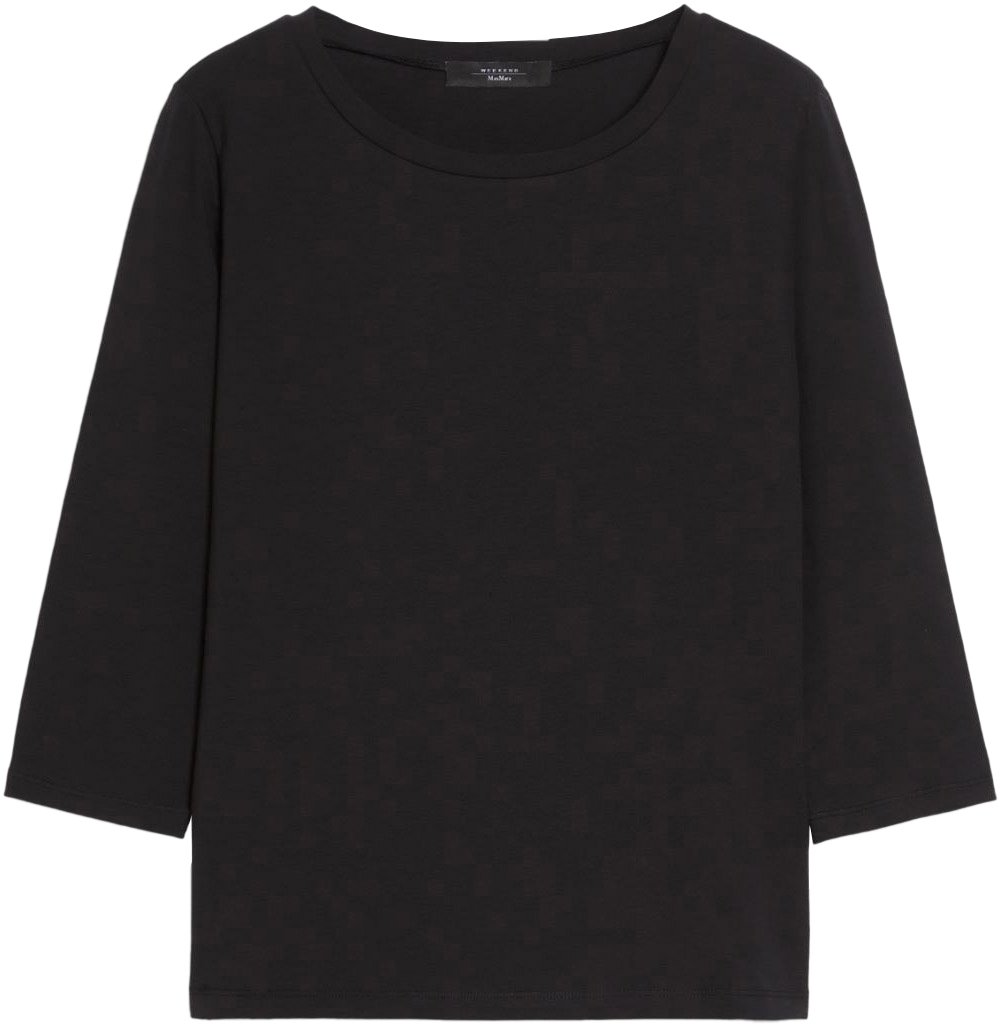 Max Mara T-Shirts And Polos Black Zwart