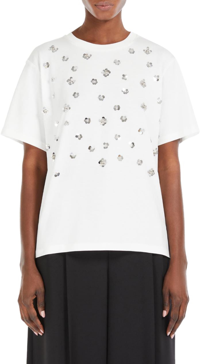 Max Mara T-Shirts And Polos White Wit
