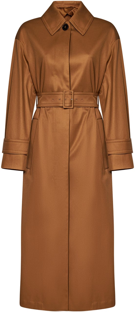 Max Mara Coats Camel Beige