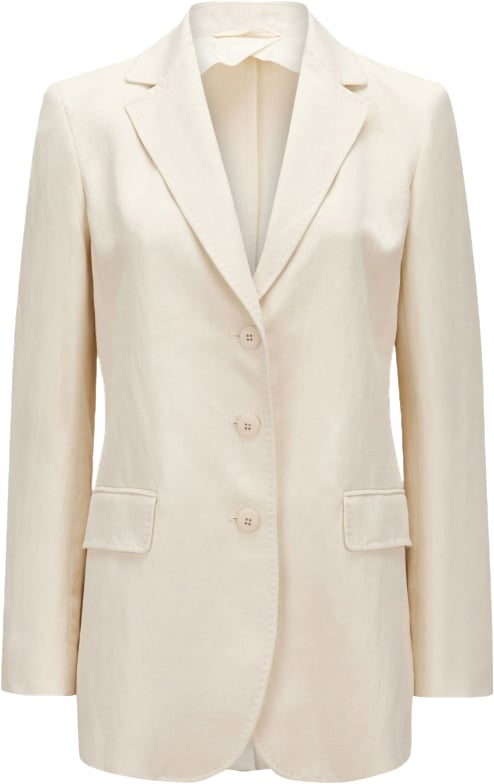 Max Mara Jackets Ivory Wit