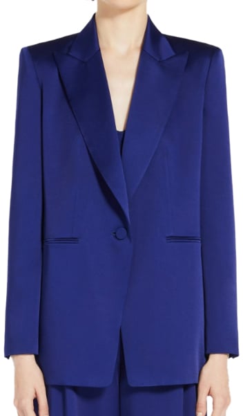 Max Mara Jackets Blue Blauw