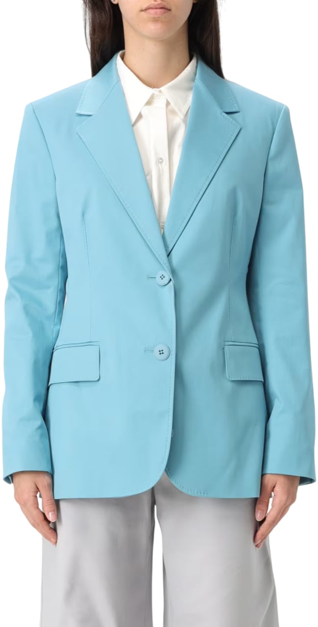 Max Mara Jackets Blue Blauw