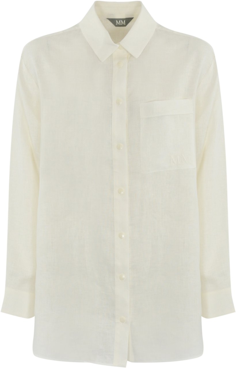 Max Mara Shirts White Wit