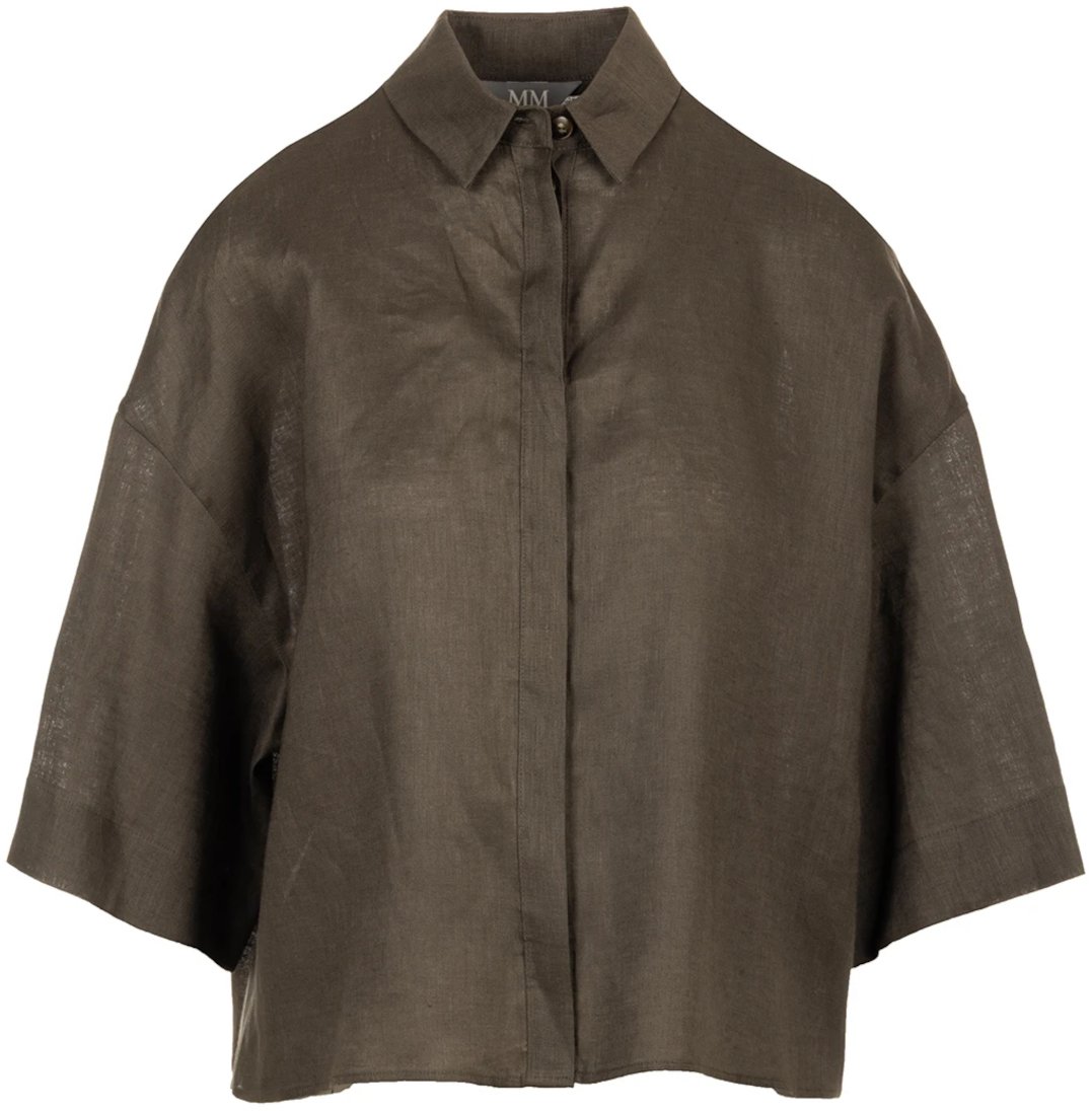 Max Mara Shirts Green Groen