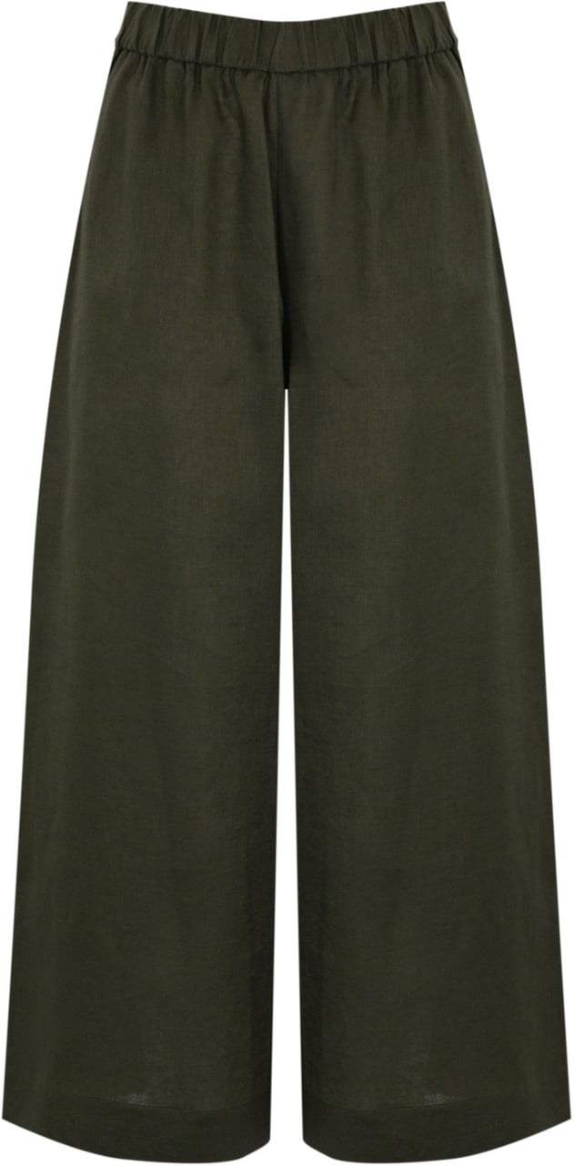 Max Mara Trousers Green Groen