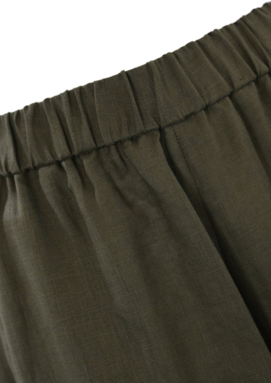 Max Mara Trousers Green Groen