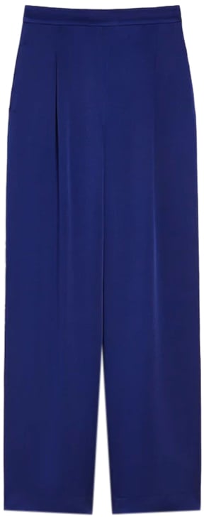 Max Mara Trousers Blue Blauw