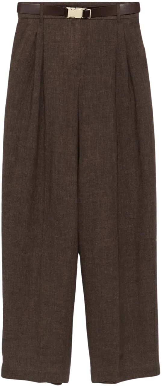 Max Mara Trousers Brown Bruin