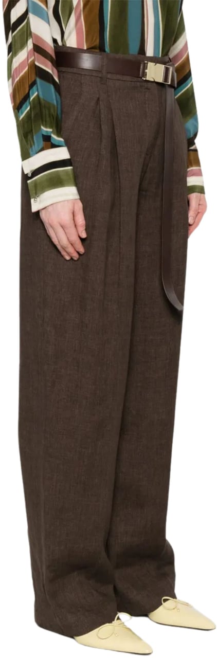 Max Mara Trousers Brown Bruin