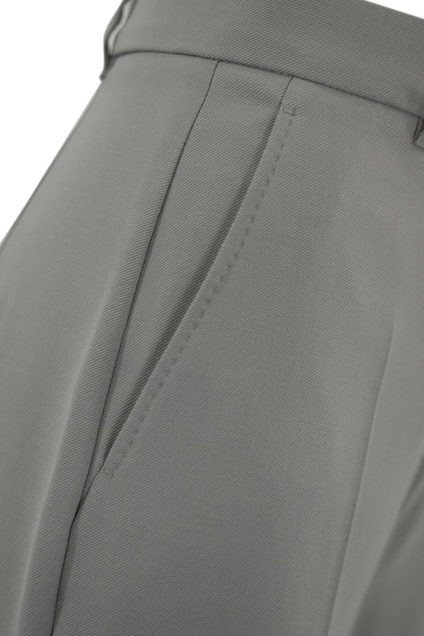 Max Mara Trousers Grey Grijs