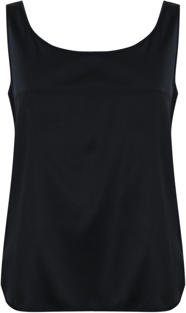 Max Mara Top Blue Blauw