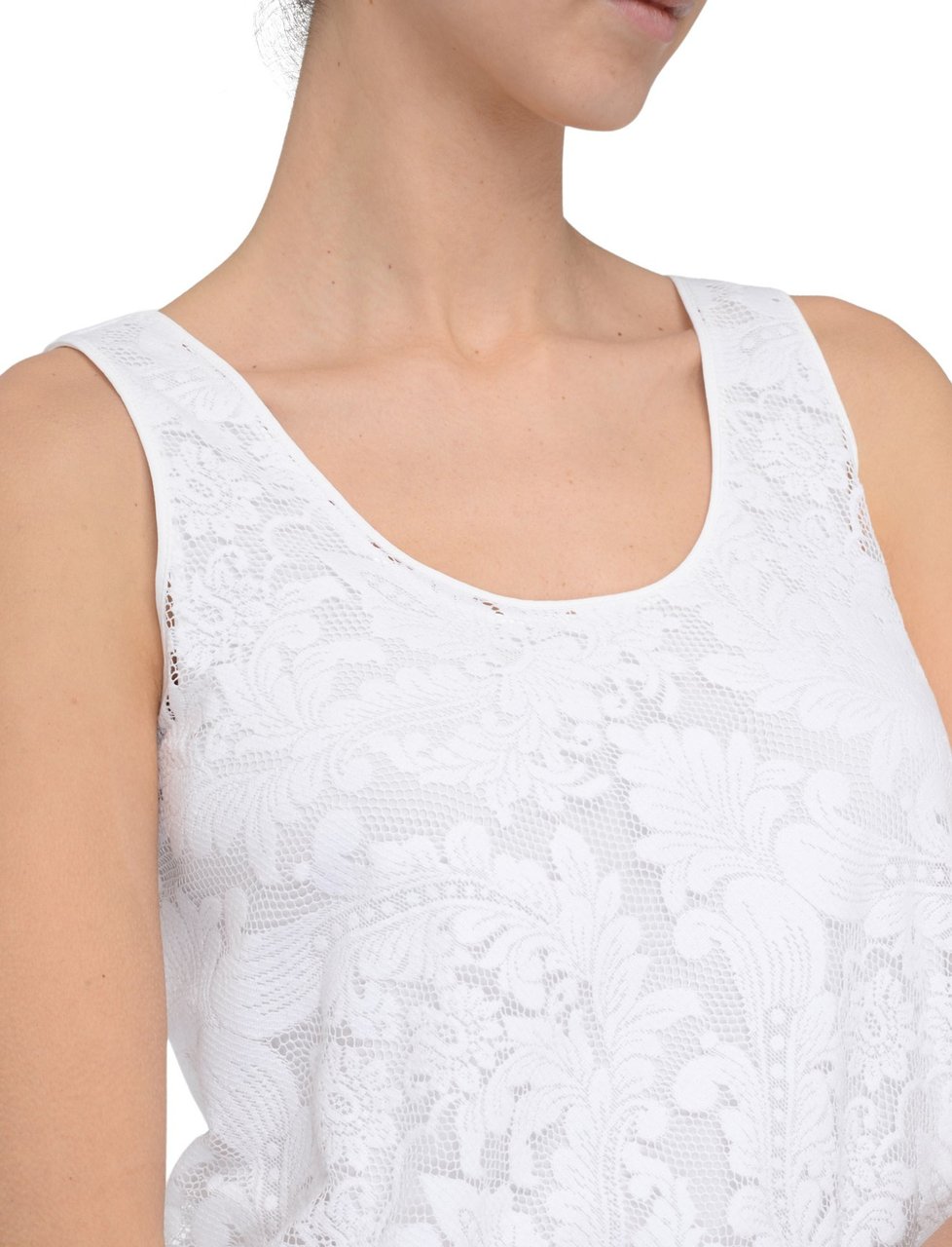 Max Mara Top White Wit