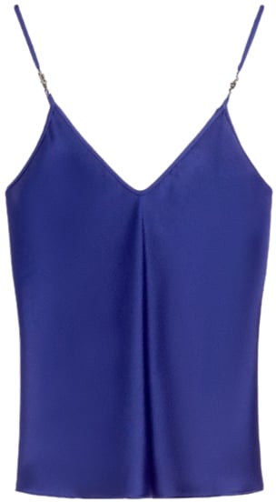 Max Mara Top Blue Blauw
