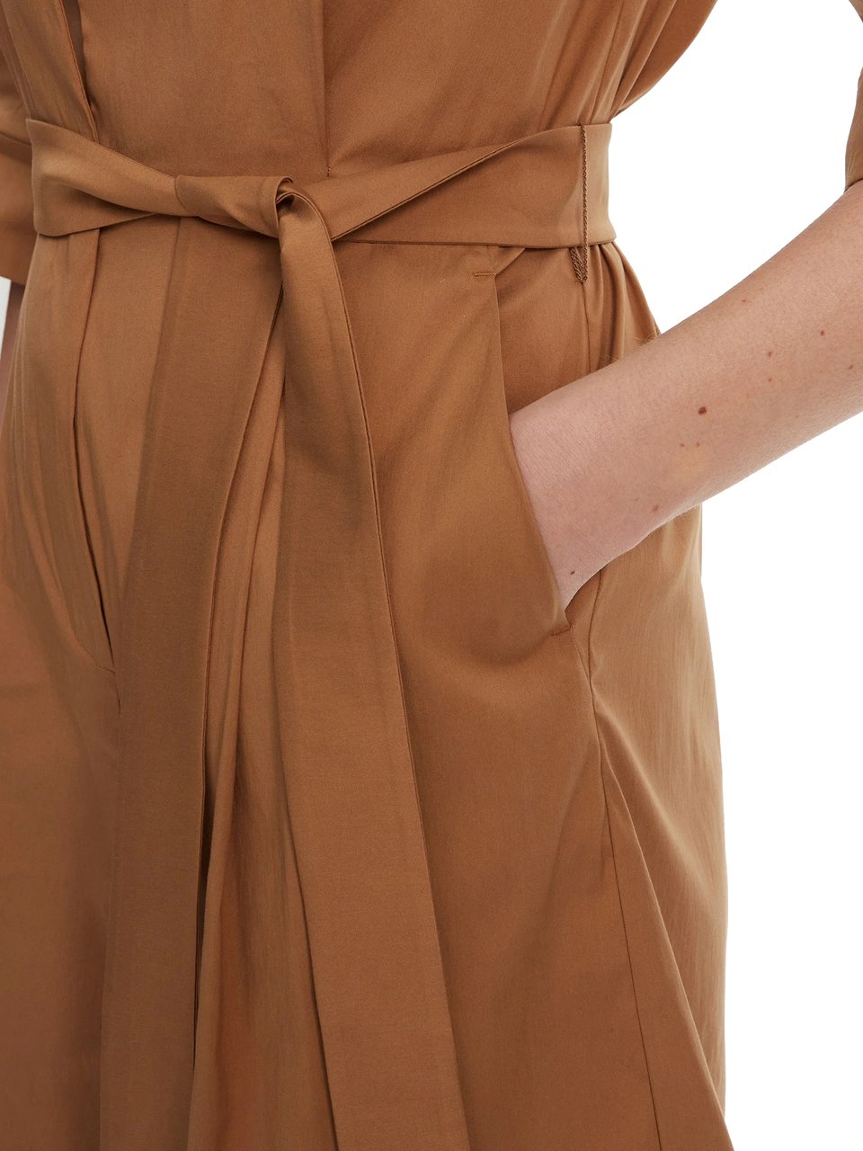 Max Mara Trousers Cannella Bruin