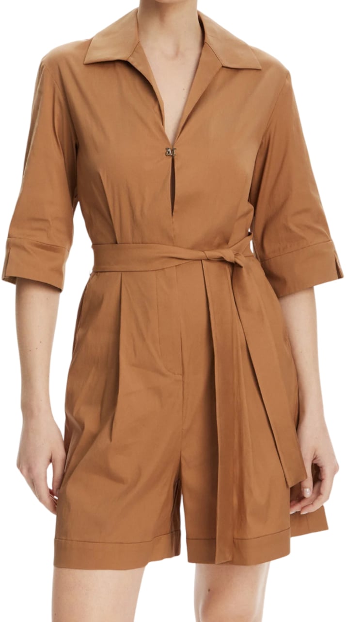 Max Mara Trousers Cannella Bruin