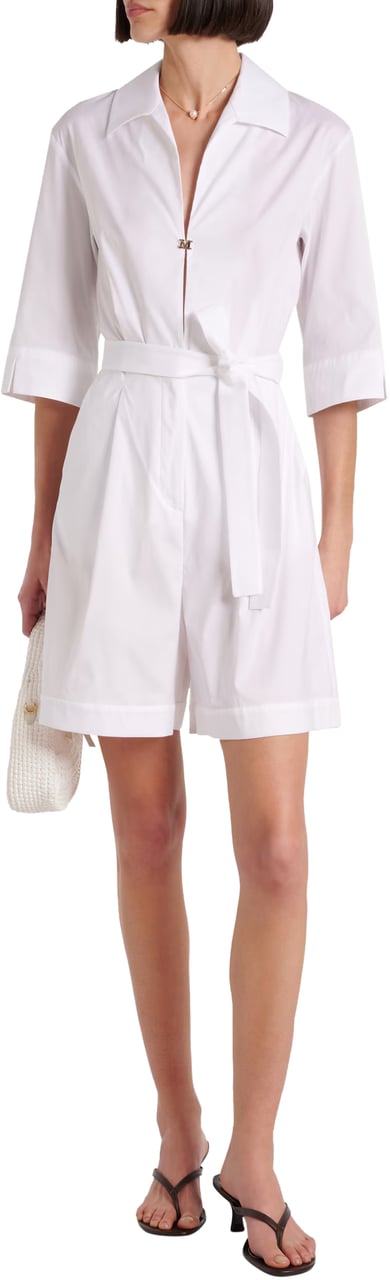 Max Mara Trousers White Wit