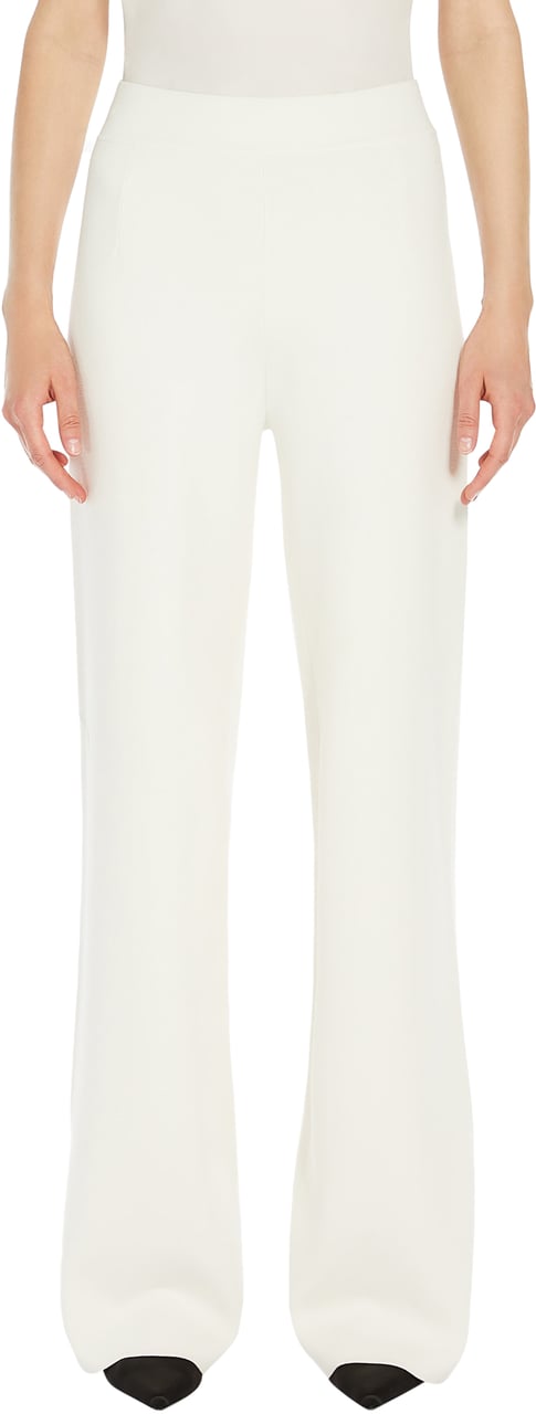 Max Mara Trousers White Wit