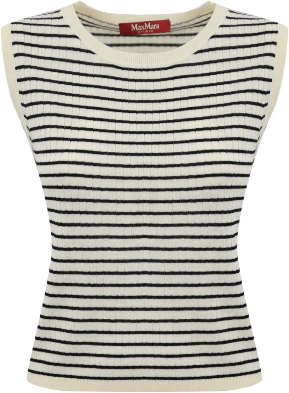 Max Mara Sweaters White Wit
