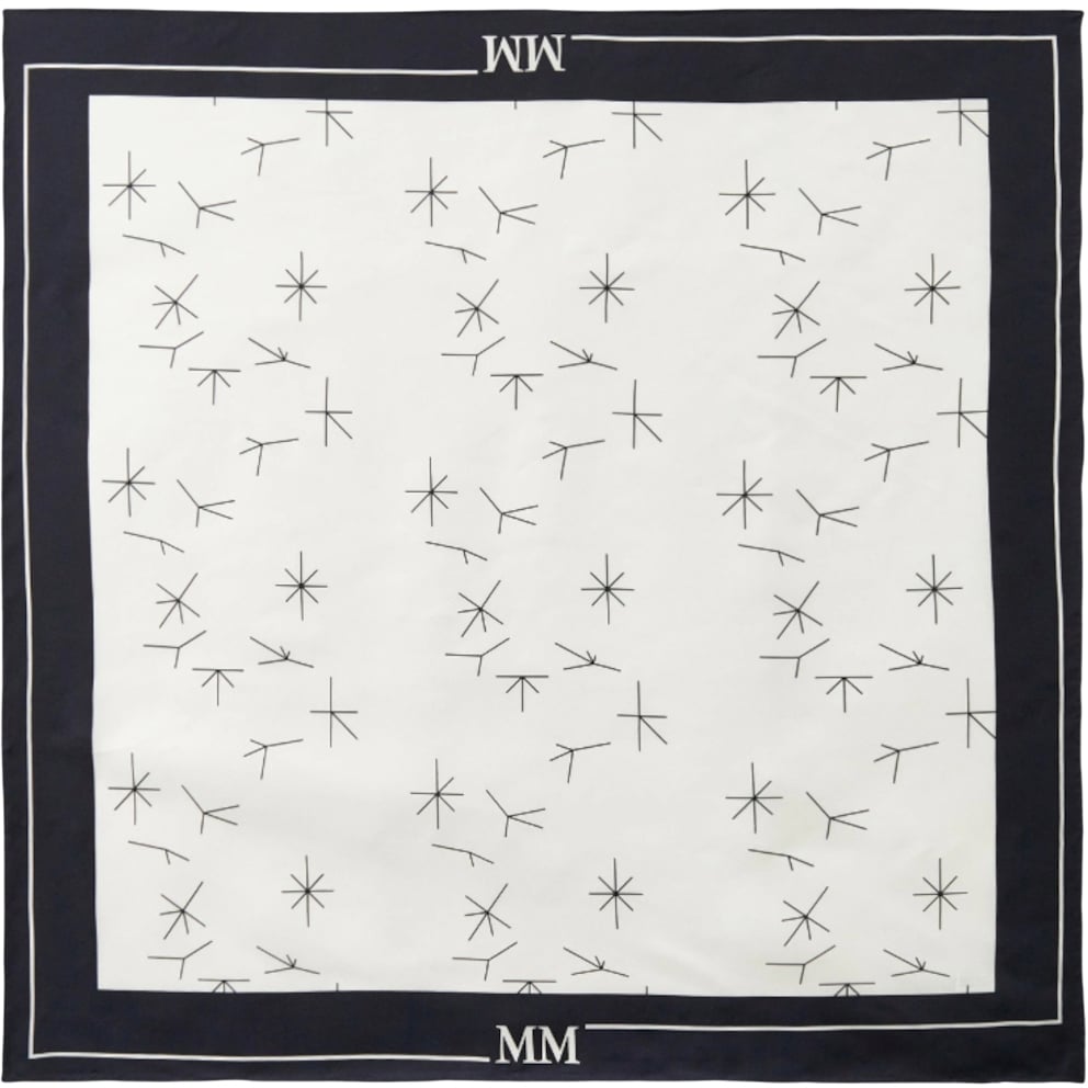 Max Mara Scarfs White Wit