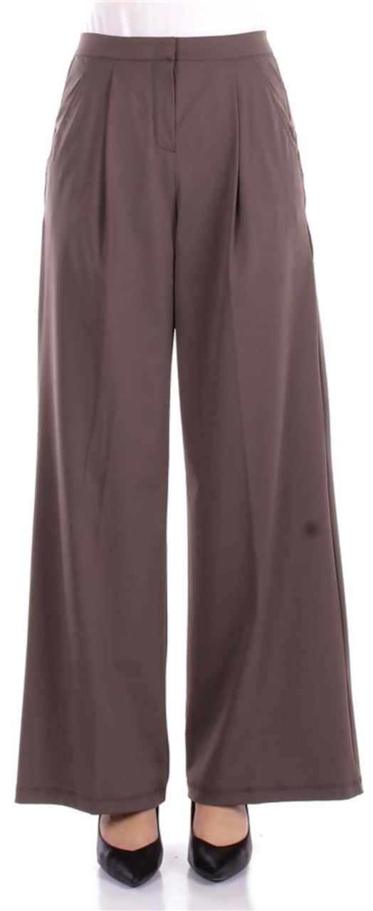 Max Mara Trousers Fango Bruin
