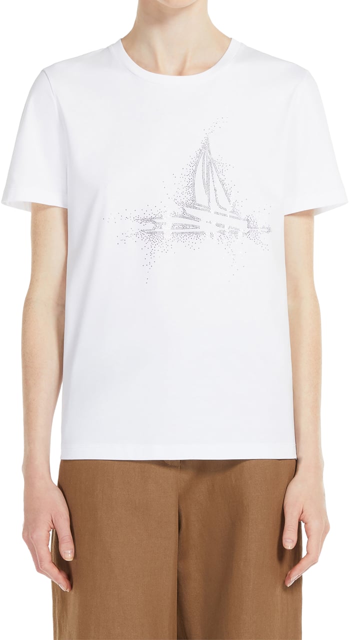 Max Mara T-Shirts And Polos White Wit