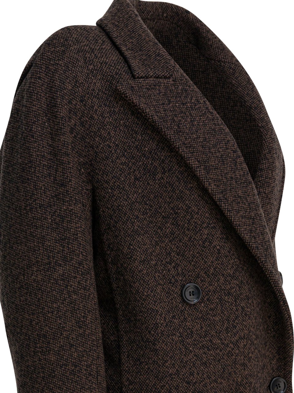 Max Mara Long wool coat Zwart