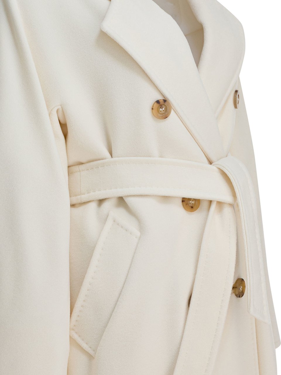 Max Mara "101801" Coat Wit