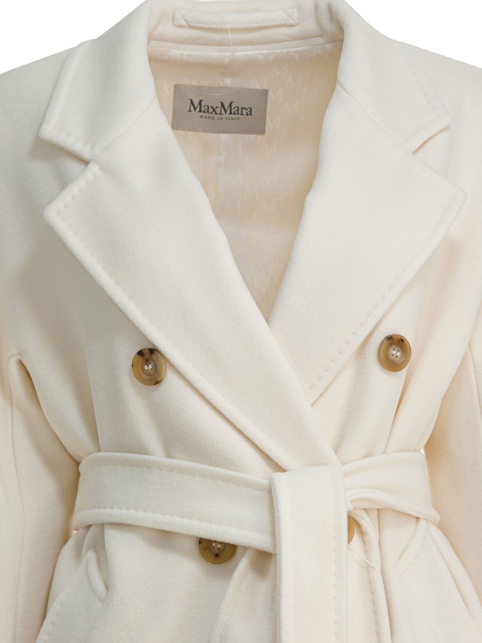 Max Mara "101801" Coat Wit