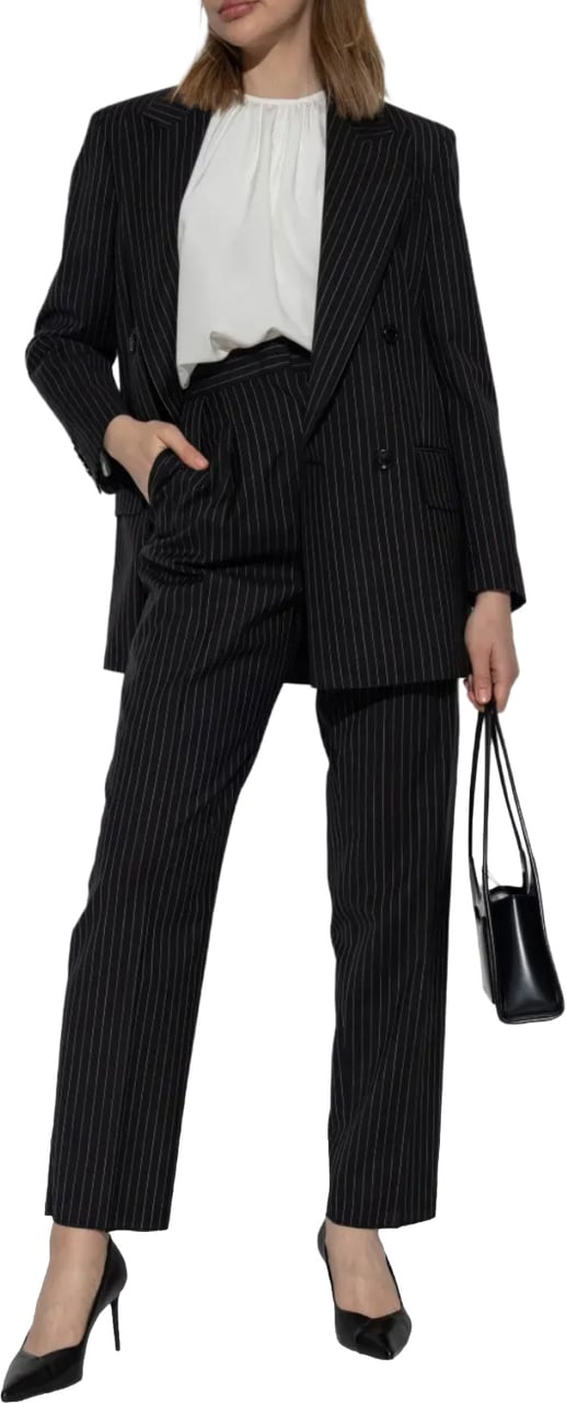 Max Mara Mattia Jacket Black White Wit