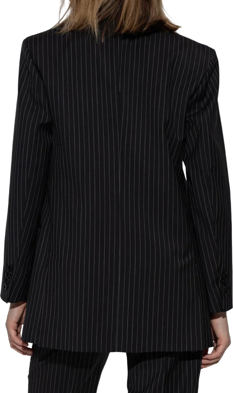 Max Mara Mattia Jacket Black White Wit
