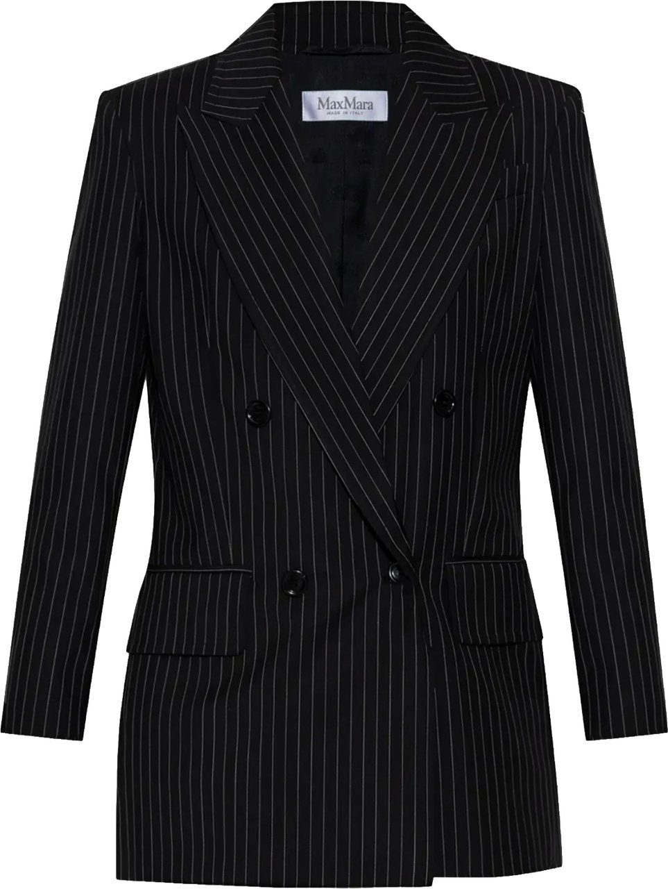 Max Mara Mattia Jacket Black White Wit