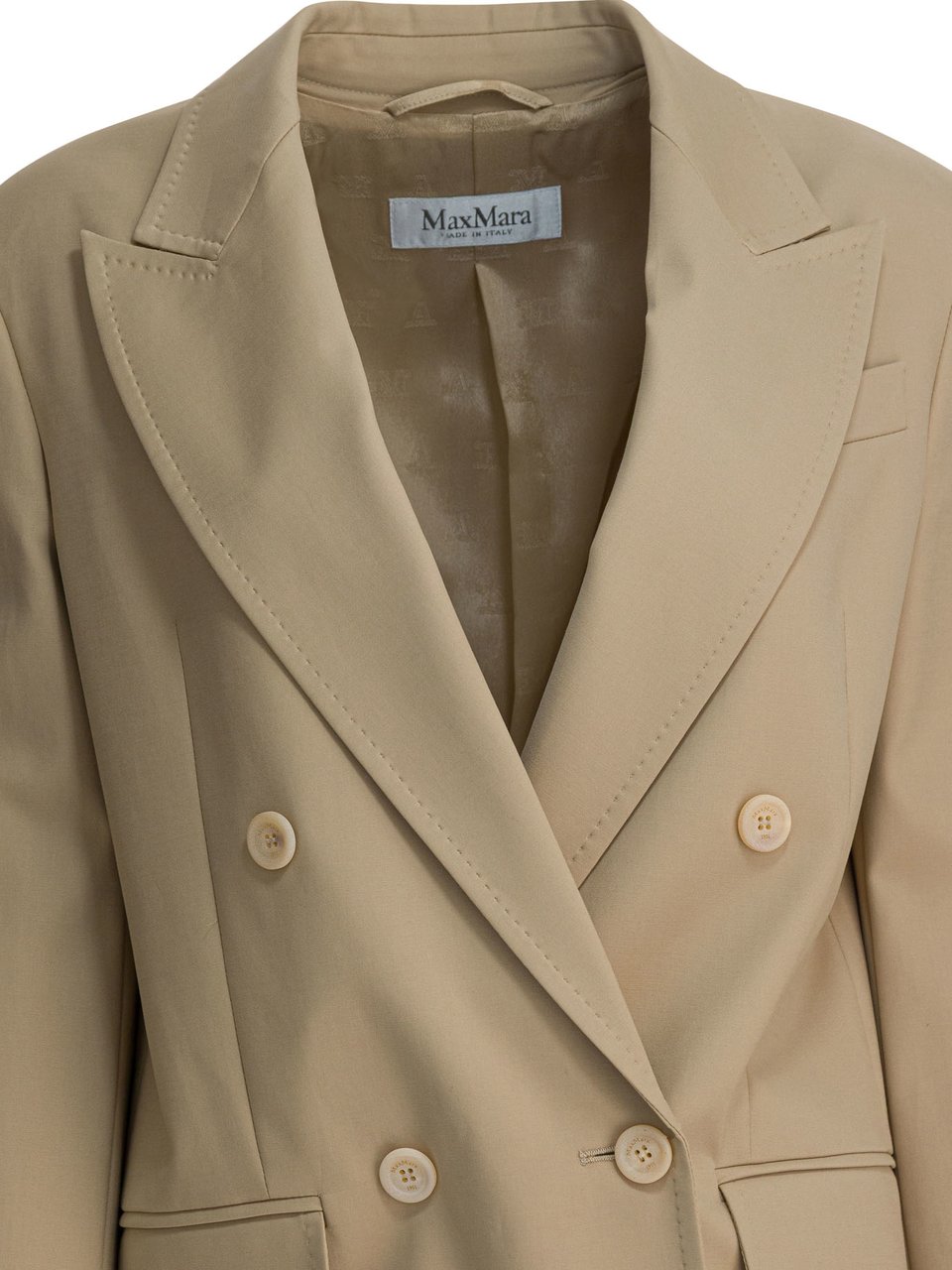 Max Mara "Olimpia" Blazer Beige
