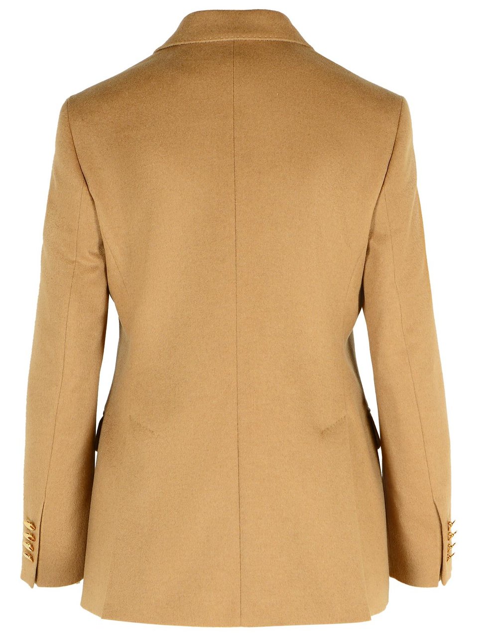 Max Mara 'Pesche' Beige Camel Blazer Bruin