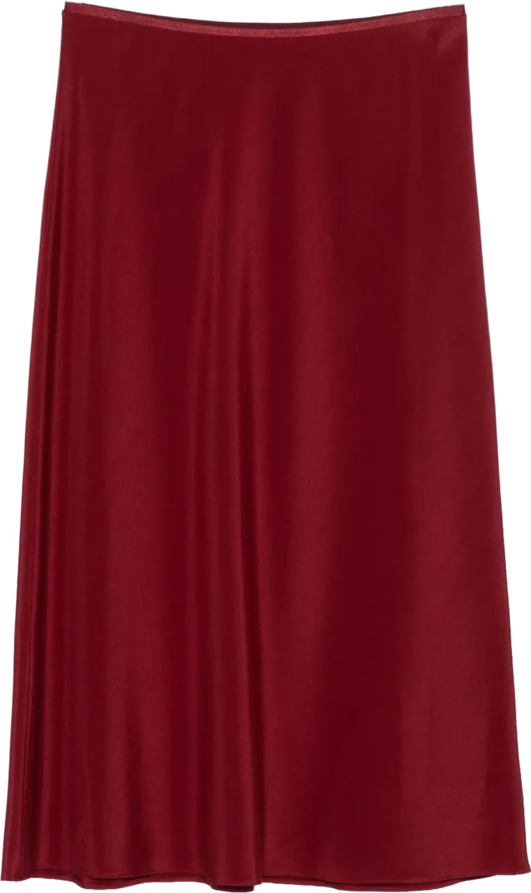 Max Mara Borbona Skirt Bordeaux Rood