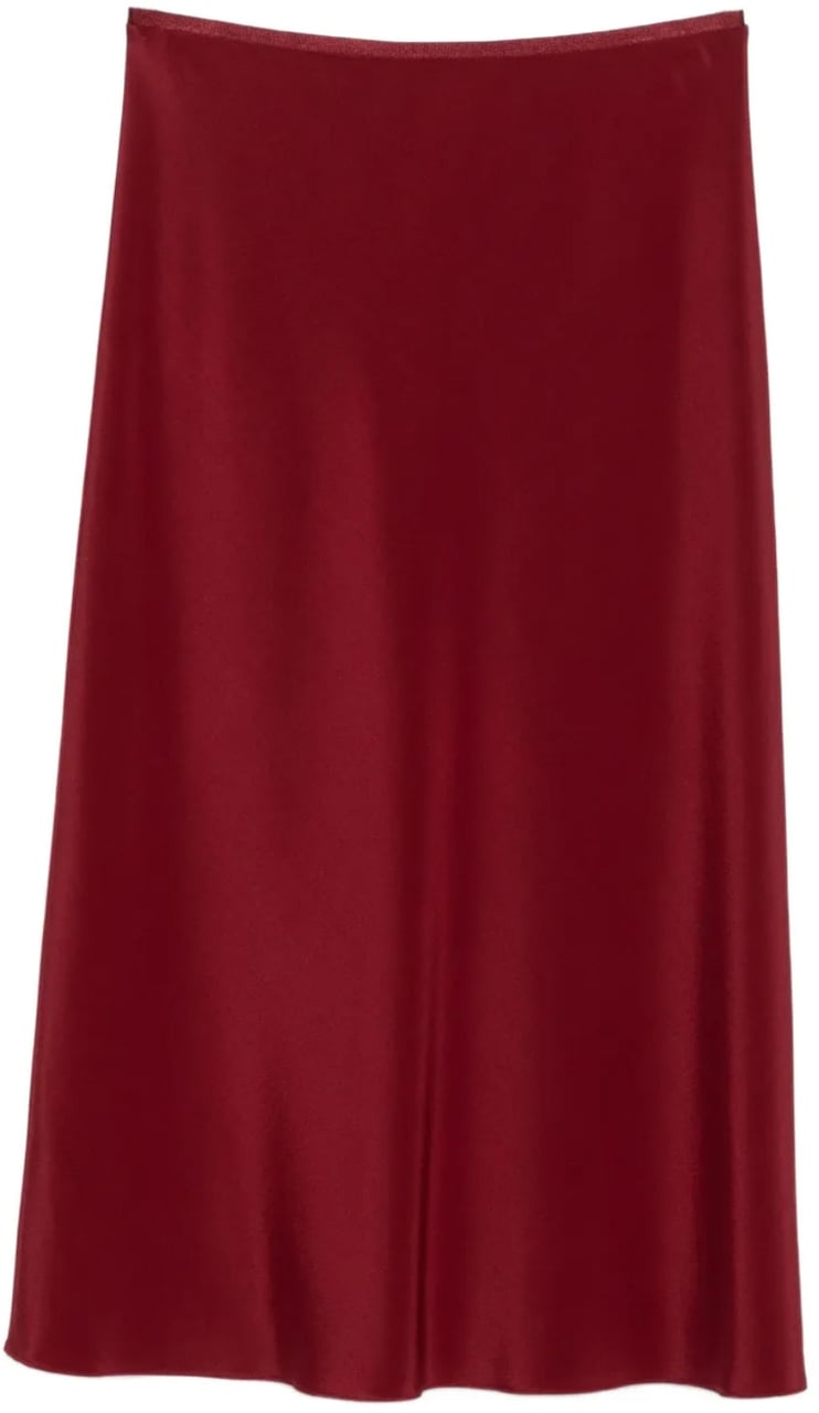 Max Mara Borbona Skirt Bordeaux Rood