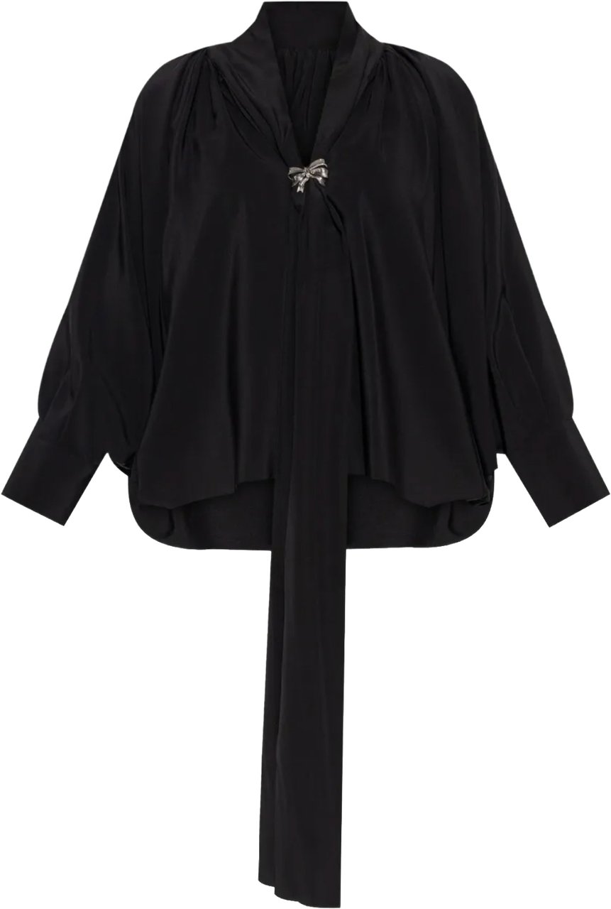 Max Mara Leonida Shirt Black Zwart
