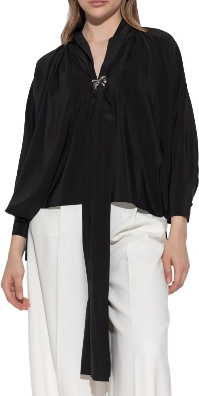 Max Mara Leonida Shirt Black Zwart