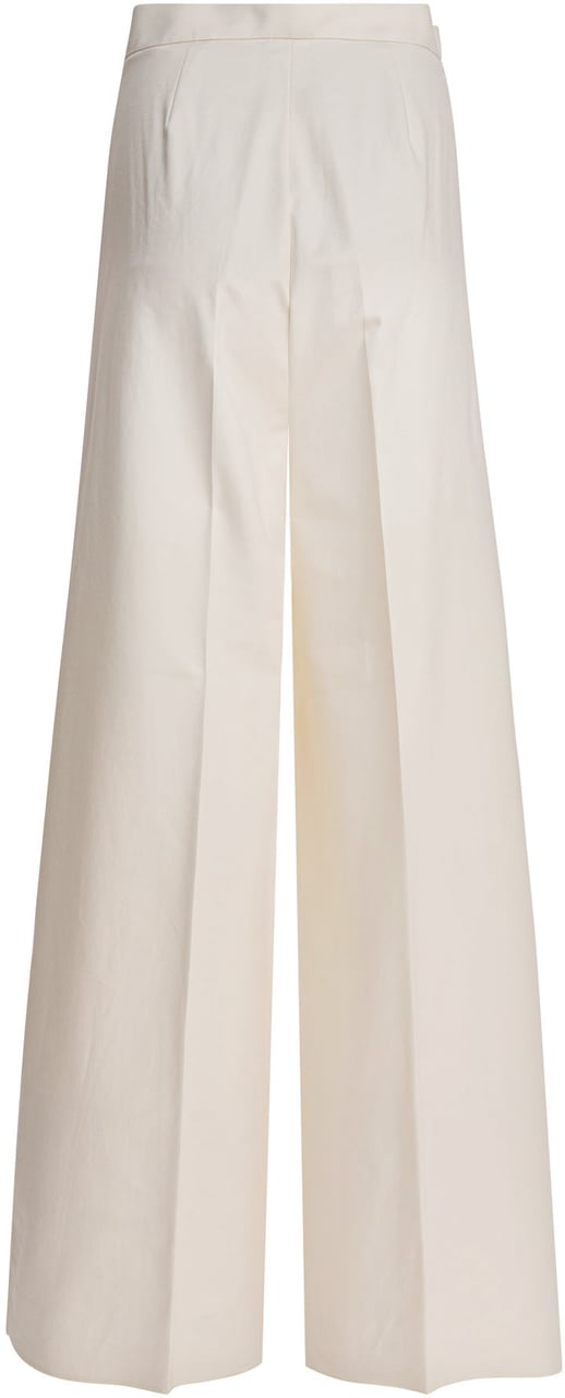 Max Mara Wide leg trousers Wit