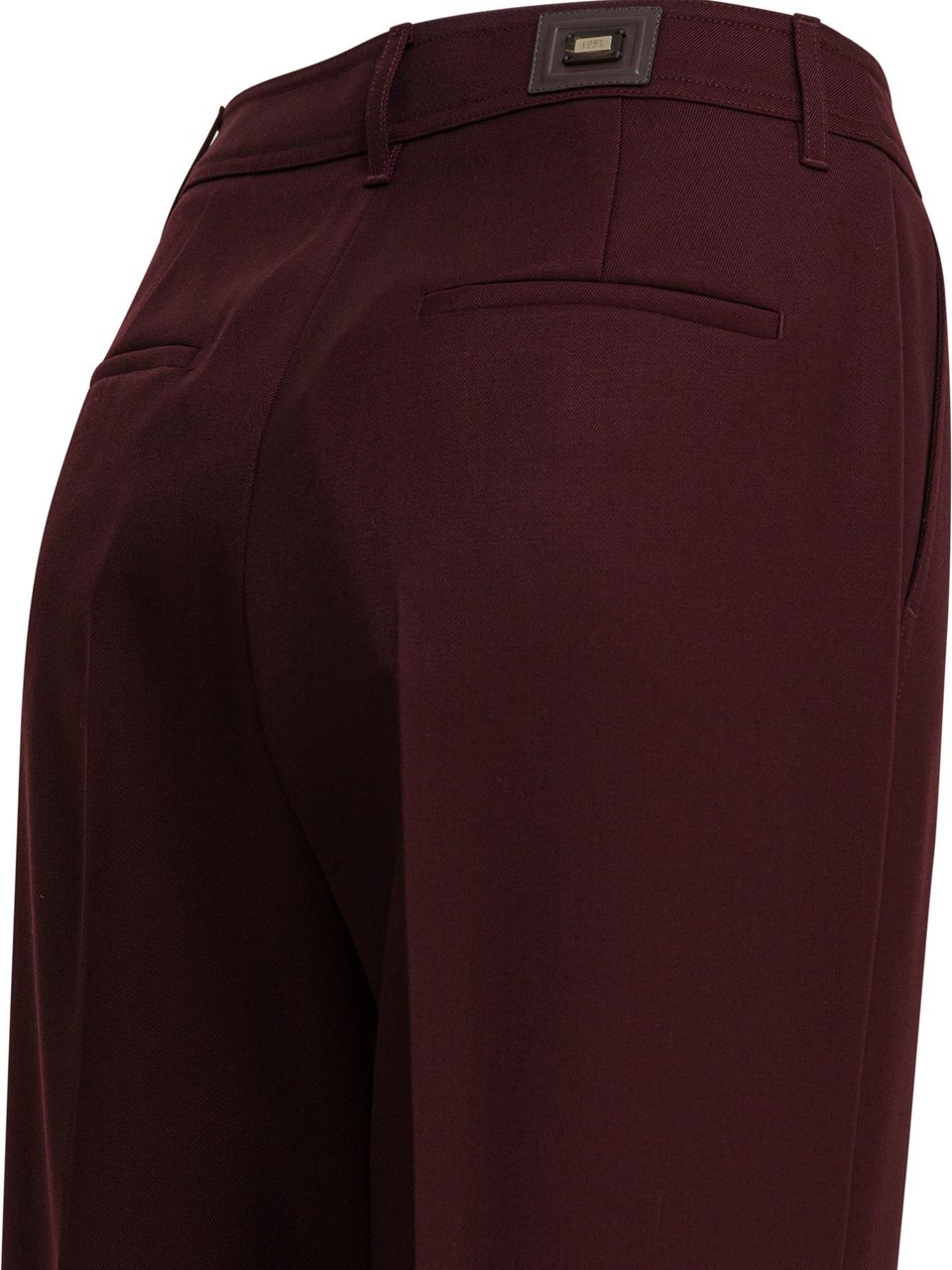 Max Mara Wool pants Rood