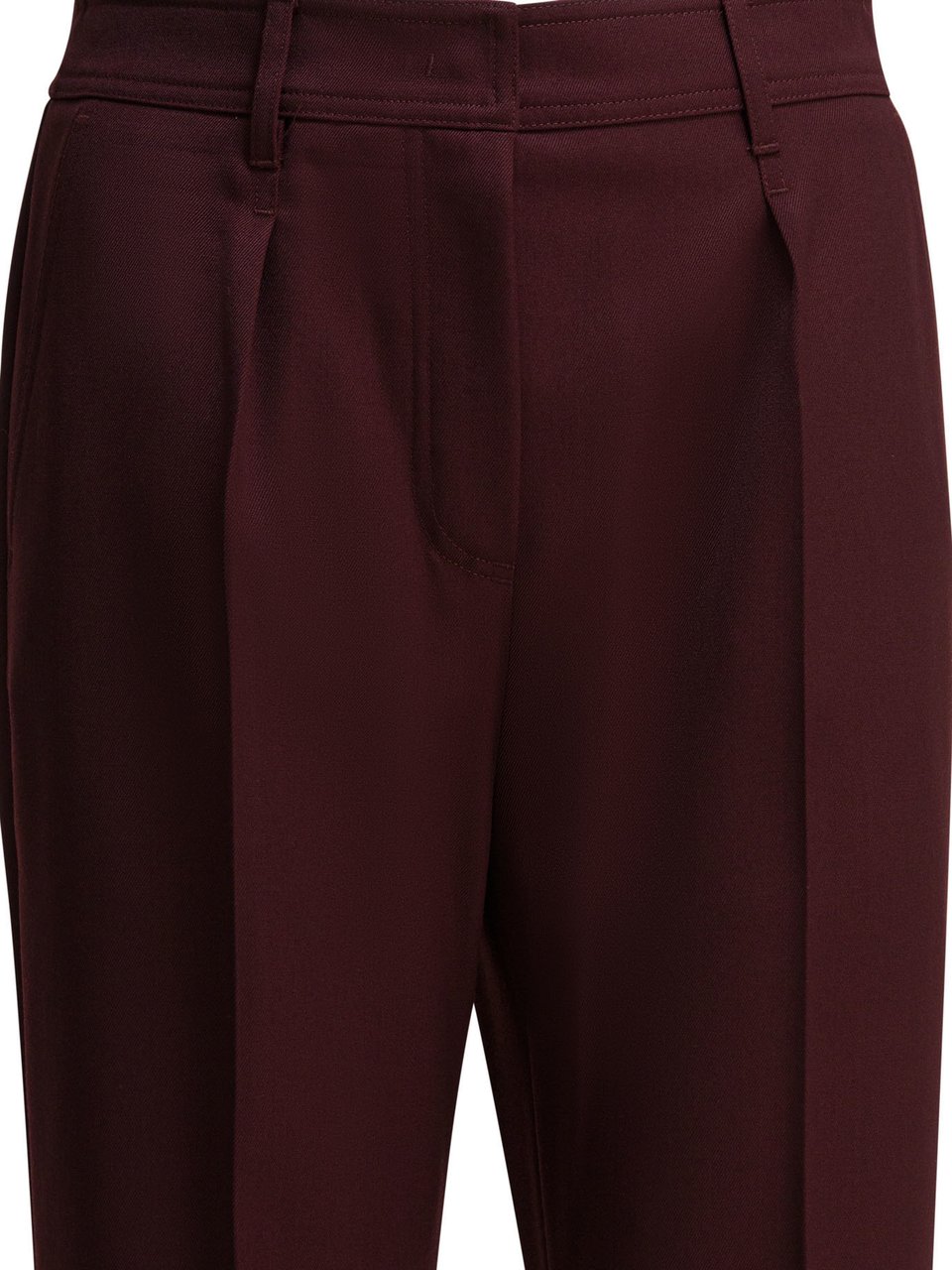 Max Mara Wool pants Rood