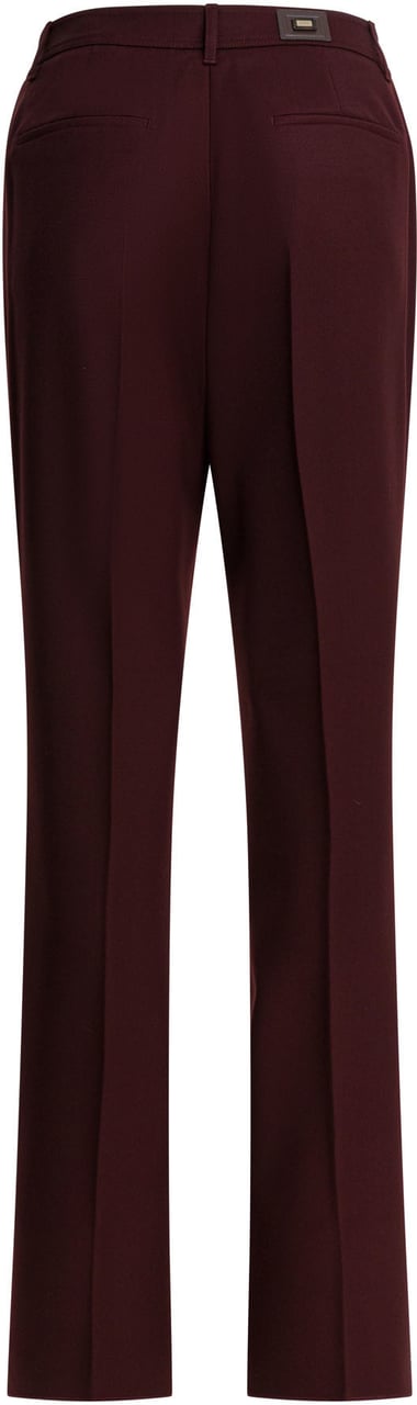 Max Mara Wool pants Rood