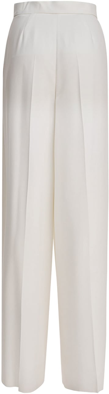 Max Mara Wide cady trousers Wit