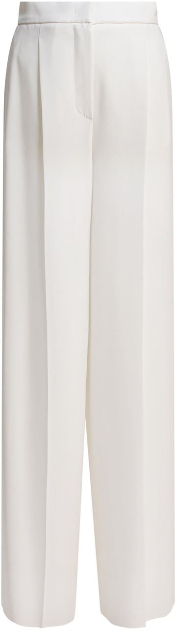 Max Mara Wide cady trousers Wit