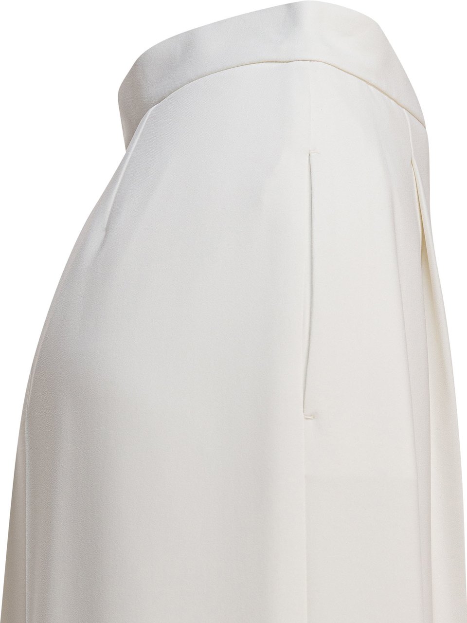 Max Mara Wide cady trousers Wit