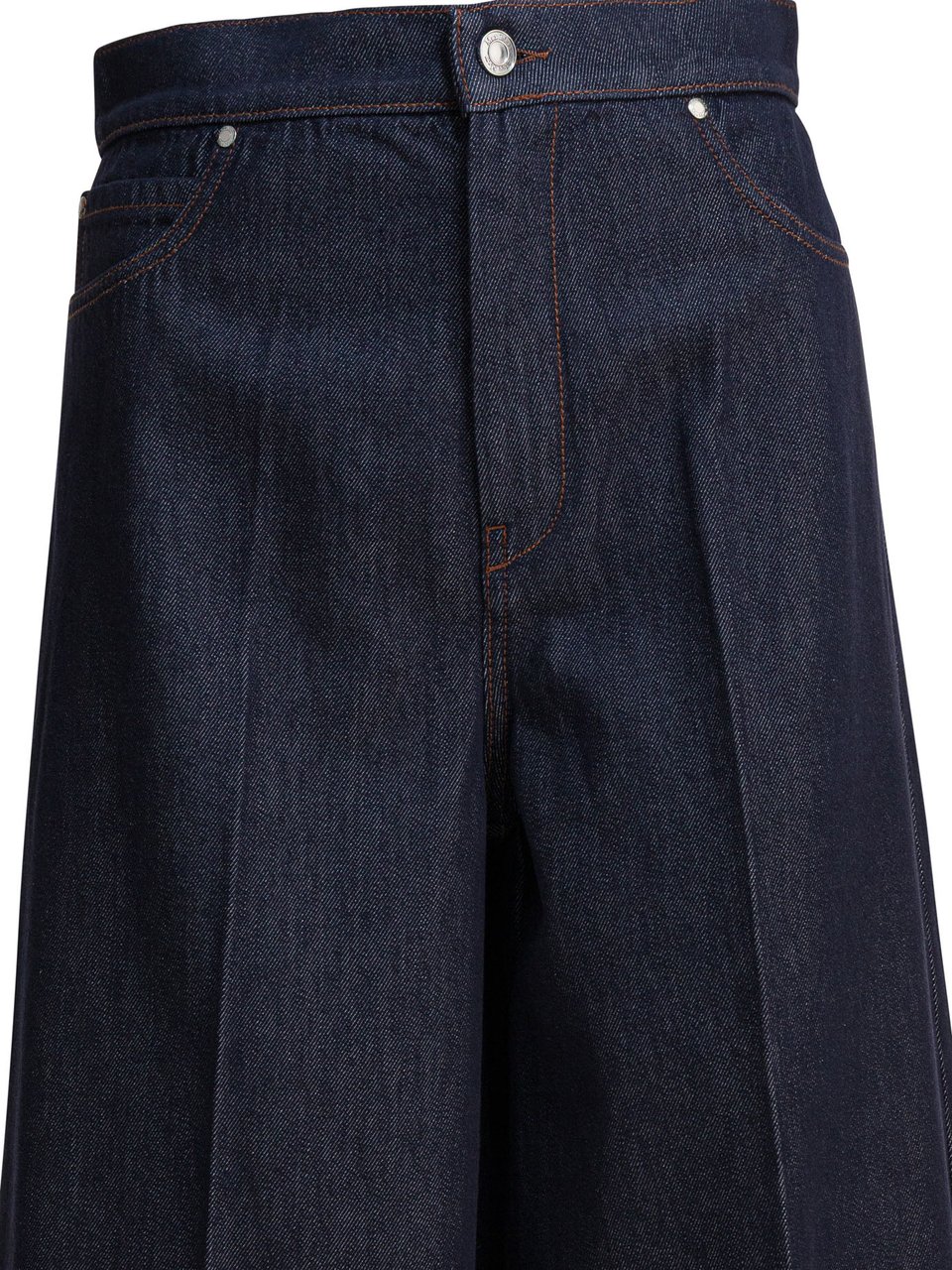 Max Mara Denim wide leg jeans Blauw