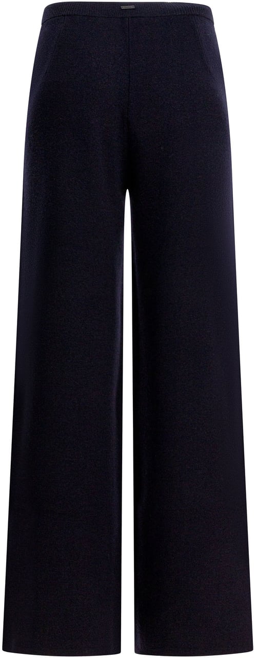 Max Mara Wool and cashmere pants Blauw