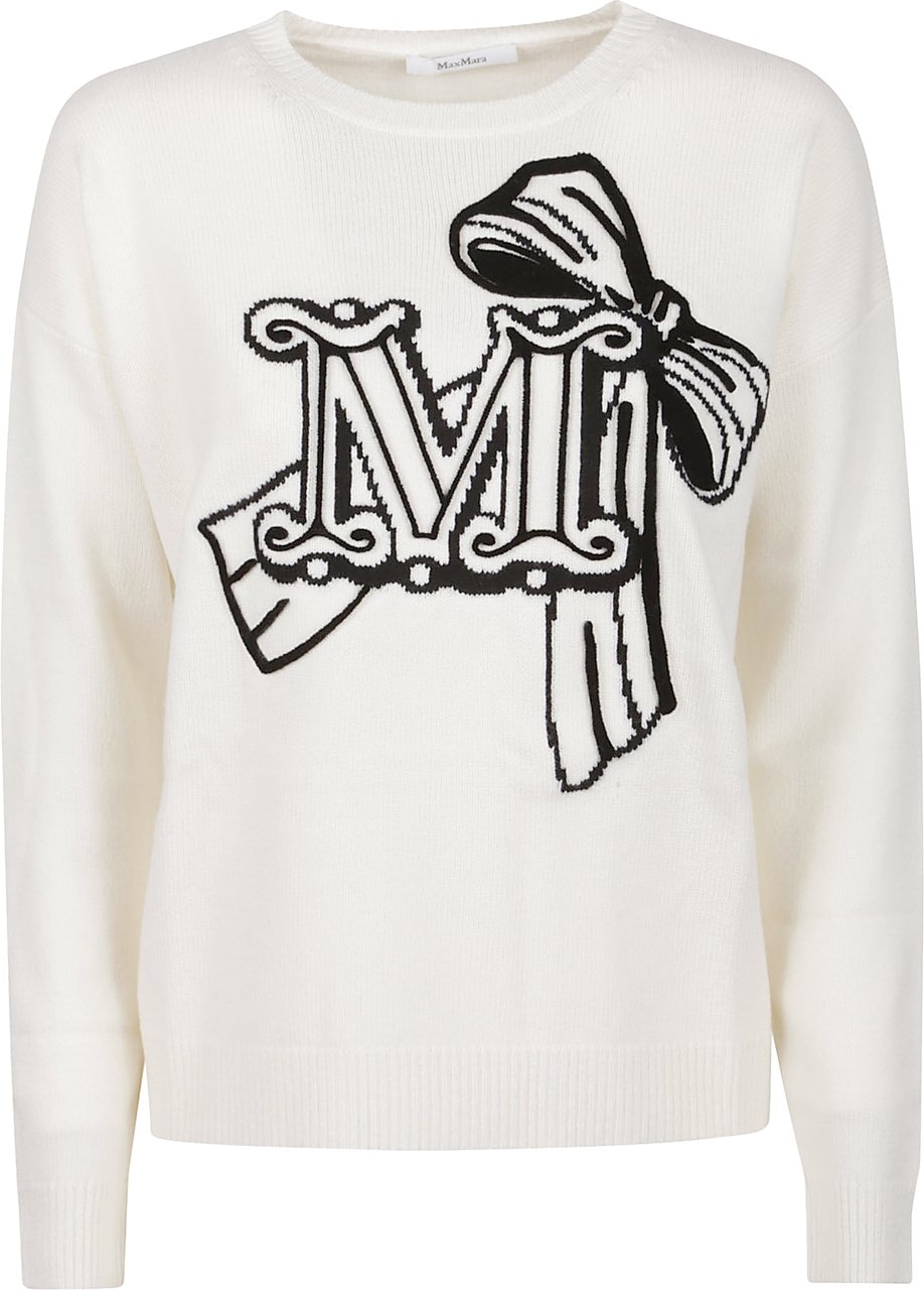 Max Mara Zurlo Sweater White Wit